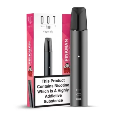 Dot Pro <ul> <li>Sızdırmaz Tasarım</li> <li>Gelişmiş petek seramik ısıtma teknolojisi</li> <li>2ml DOT PRO Pod (20mg/ml Nikotin tuzu e-sıvı ile önceden doldurulmuş)</li> <li>Kullanımı kolay pod sistemi - doldurma veya yeniden doldurma yok</li> <li>Pil Boyutu: 90mm x 20mm</li> <li>Pod Boyutu: 45mm x 20mm</li> <li>350 mAh pil, 45 Dakikada Hızlı Şarj</li> <li>Manyetik bağlantı - bölmeler cihaza sabitlenir, ancak değiştirilmesi kolaydır</li> <li><strong>KUTU ÜZERİNDEKİ YAZILAR FARKLILIK GÖSTEREBİLİR.</strong></li> </ul>