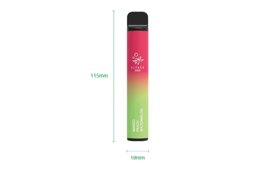 Elf Elf <ul> <li>Boyut: 19 x 115mm</li> <li>E-sıvı Kapasite: 6.5ml</li> <li>Nikotin Gücü: %2</li> <li>Pil Kapasitesi:1200mAh</li> <li>Ponponlar: 2000</li> <li>Şık gradyan görünümü ve Pürüzsüz el hissi</li> </ul>