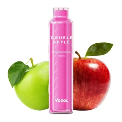 VOZOL-ALIEN-7-2600-DOUBLE-APPLE Vozol <ul> <li>Çift kalıp enjeksiyon, göz kamaştırıcı renk dokusu ve moda tasarımı</li> <li>1.6ohm Bobinli 7ml kapasite, orijinal atomizasyon şeması ve lezzet uzmanı</li> <li>1100mAh dahili pil, yaklaşık 2500 puff</li> <li>Ergonomik ağızlık, vaping yaparken daha fazla konfor</li> <li>Yoğuşma ve sızıntı tasarımını önleyin</li> <li>Tek Kullanımlık Vape</li> <li>Nikotin: %5</li> <li>Sınırlı Sayıda</li> </ul>
