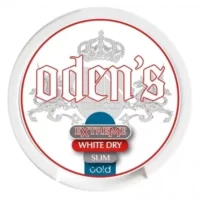 Oden's Extreme White Dry Slim Cold (Nikotin Torbası)