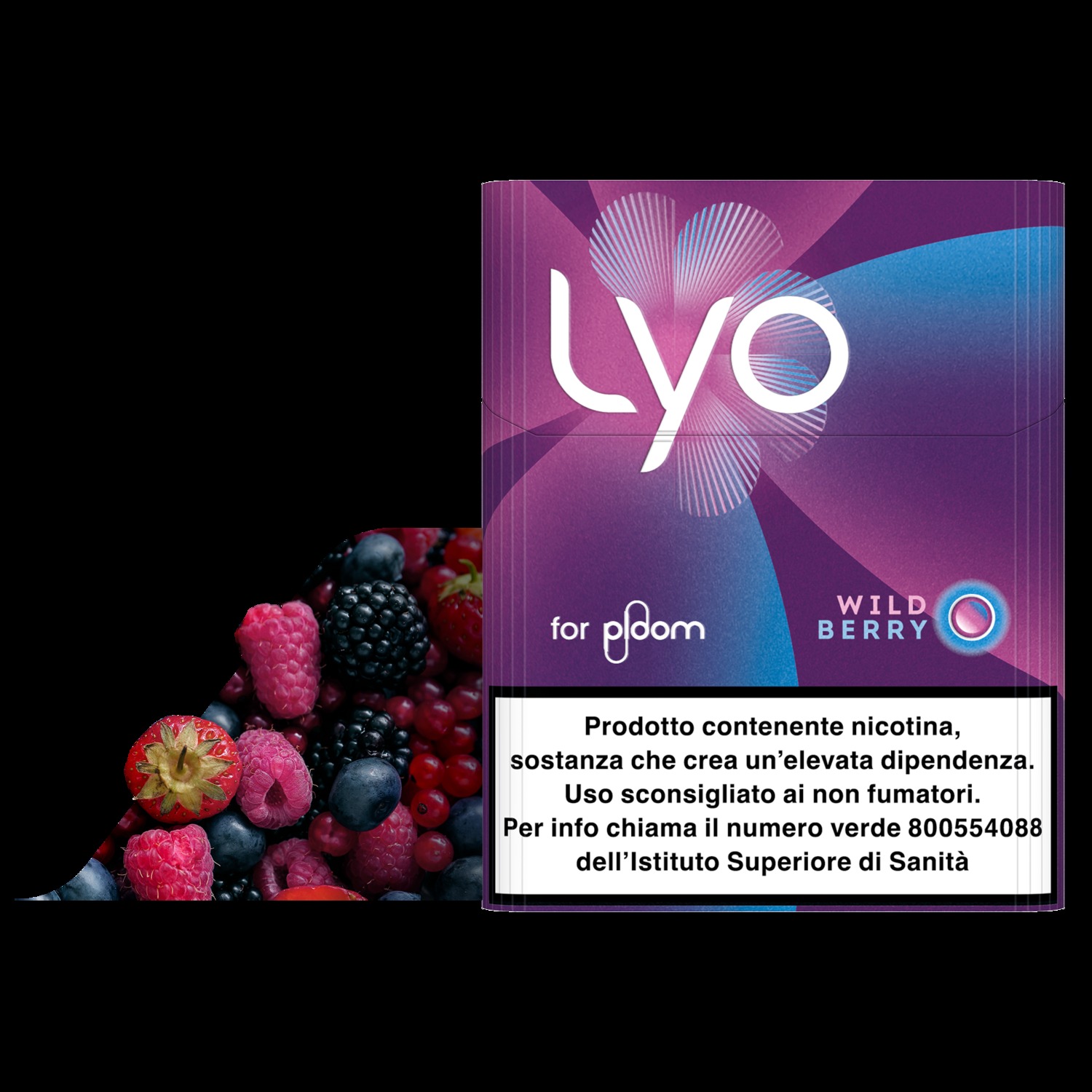Lyo Lyo Wild Berry paketi ve orman meyveleri